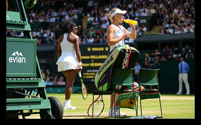  セレナ、48分の圧勝にふたたび持ち上がるあの話題 [ウィンブルドン] 