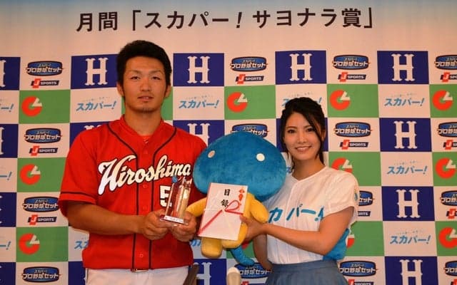 鈴木誠也＆B.レアード、6月度の月間スカパー! サヨナラ賞受賞