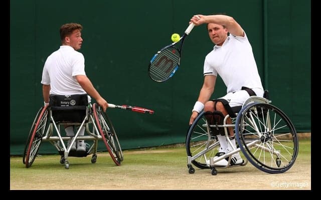  地元イギリスのヒュウェット／リードがダブルス優勝 [ウィンブルドン・車いすの部] 