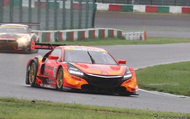 【SUPER GT】鈴鹿公式合同テスト2日目は雨…ARTA NSX CONCEPT-GTがトップタイム