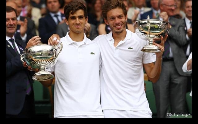  エルベール／マウがフランス対決を制してグランドスラム2度目の優勝 [ウィンブルドン] 