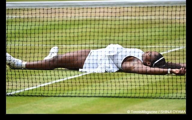  眠れない夜を越え、女王セレナが22回目のグランドスラム制覇を達成 [ウィンブルドン] 