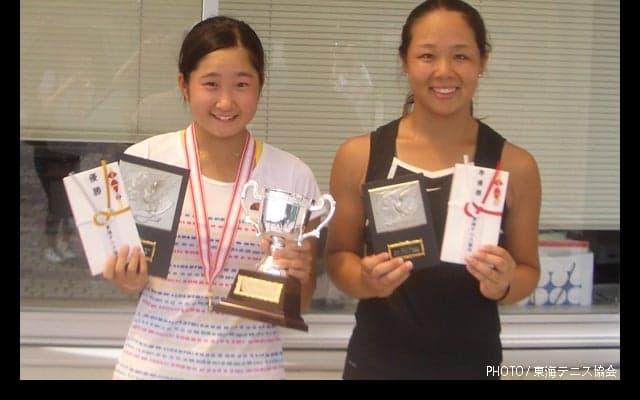  シングルスは清水映里、ダブルスは入江真子／水沼茉子が優勝 [第85回東海中日テニス選手権／女子] 