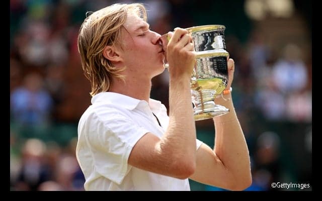  カナダのシャポバロフがデ ミノールを下して優勝 [ウィンブルドン・ジュニア] 