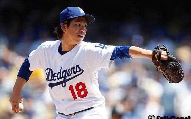 前田健太、自己最多13奪三振！　7回1失点で8勝目の権利を持って降板