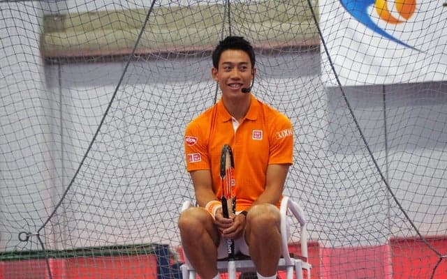 錦織圭、「本当は失点なんだけど...」甘めの判定に子どもたちブーイング