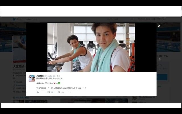 競泳・入江陵介、三重での国内最終合宿終了…いよいよ「ブラジルへ！」