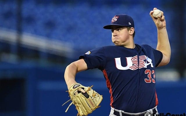 【日米大学野球】米国代表の二刀流マクケイ、4回1安打無失点の好投で侍J大学代表を封じる