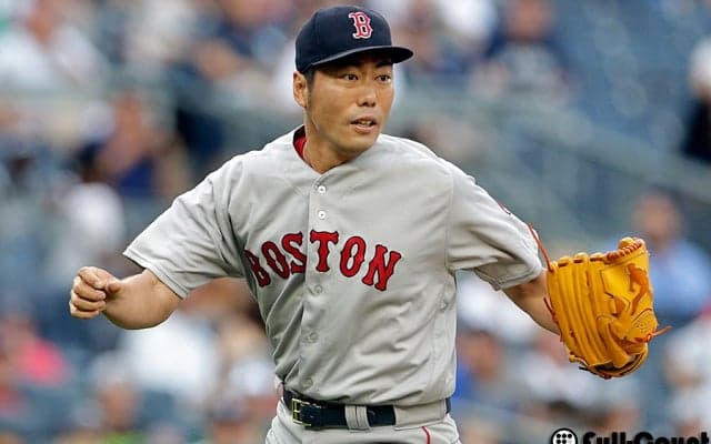 上原浩治、わずか7球で3者凡退の快投　2夜連続のセーブでRソックス6連勝