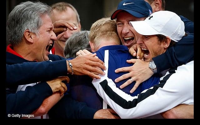  前年覇者イギリスがセルビアを3勝2敗で破り、アルゼンチンと対決へ [デ杯準々決勝] 