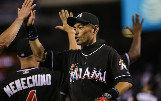 イチローが代打で1四球、メジャー3000安打まで「6」変わらず