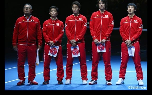  日本は大阪・靭テニスセンターでウクライナと対戦 [デ杯ワールドグループ・プレーオフ] 