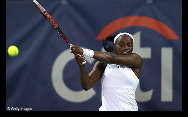  前年覇者のスティーブンスはいいところなく、尾﨑里紗に敗れる [シティ・オープン] 