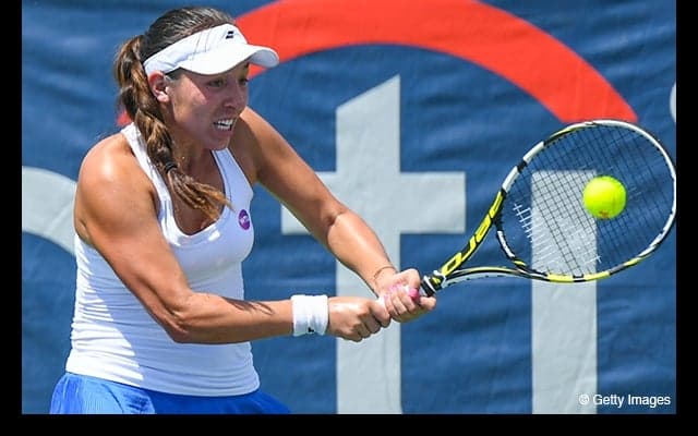  ジェシカ・ペグラが初の準々決勝へ [シティ・オープン] 