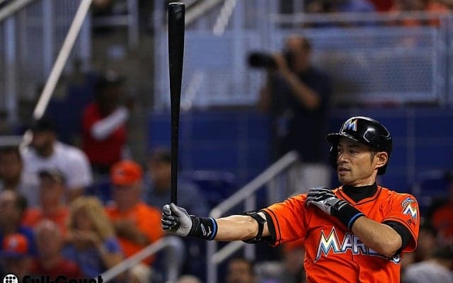 イチロー、代打で空振り三振　3戦連続スタメン外れ、3000安打へ「4」のまま