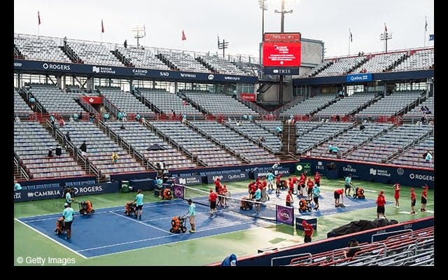  クビトバ、ストーサーらが初戦突破、初日は雨に悩まされる [ロジャーズ・カップ] 