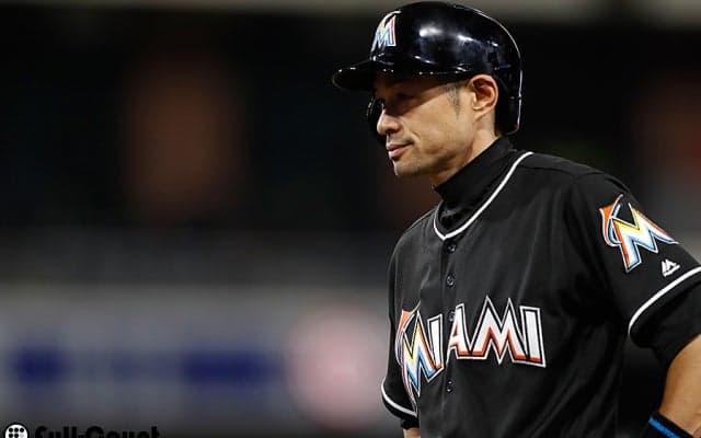 イチロー、3000安打へついに「2」　代打で得点呼びこむ痛烈な二塁打