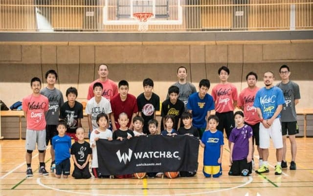青木康平が東京の子供たちにバスケを教える『WATCH＆C CAMP』をレポート