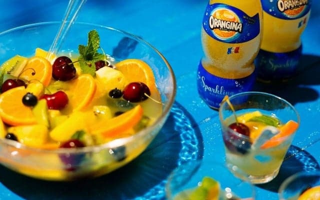 「オランジーナ」と「ヨーグリーナ＆南アルプスの天然水」を使った夏向きレシピ