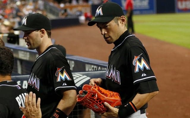 イチロー、6回の守備から途中出場　3000安打へ「2」、場内は大歓声