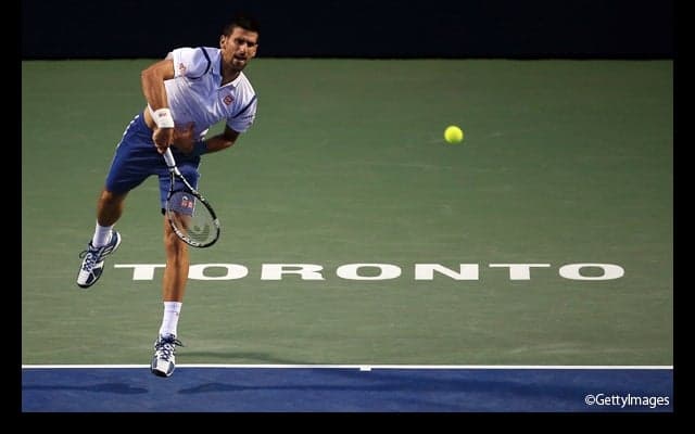  ジョコビッチがモンフィスを退け、決勝で錦織と対戦へ [ロジャーズ・カップ] 