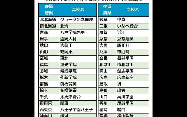【高校野球】夏の甲子園全49代表が決定！　東西ドラフト1位候補投手が甲子園行き決める