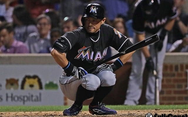 イチローは空振り三振、3000安打へ「2」から9打席連続凡退…マ軍連敗
