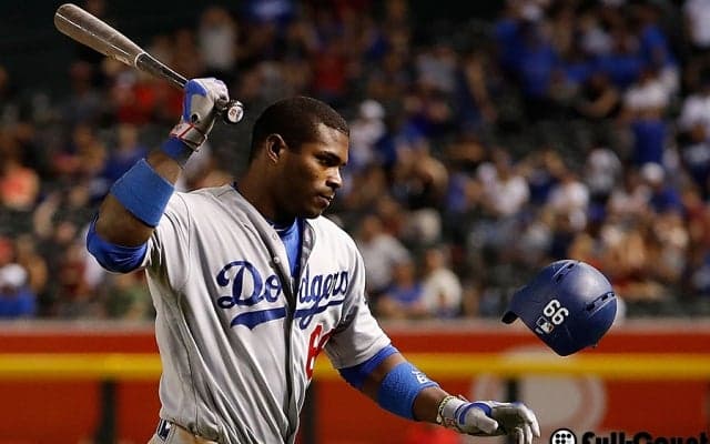 【米国はこう見ている】ドジャースのプイグがマイナー降格　チームと移動せず…これまで放出の噂も