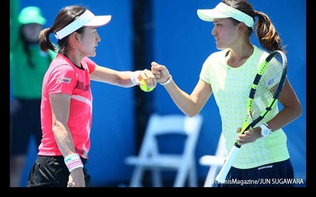  青山修子／二宮真琴が順延試合を制して初戦突破 [江西オープン] 