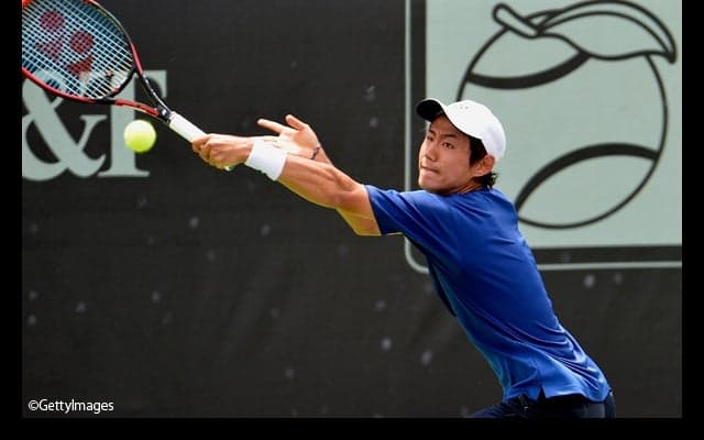  西岡良仁がエバンズとの接戦を制して2回戦へ [BB＆T アトランタ・オープン] 