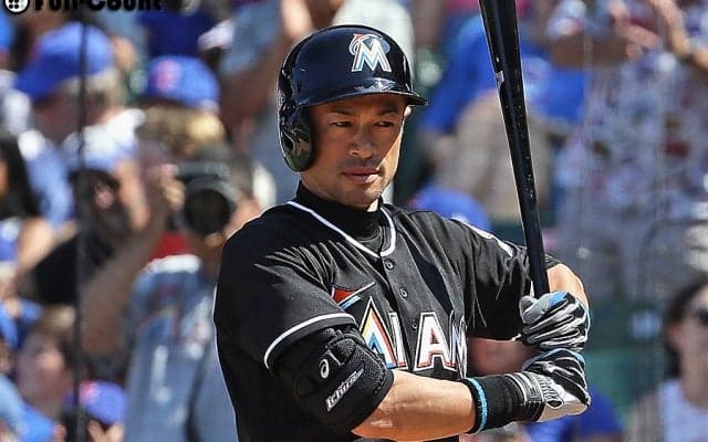 イチロー、代打で遊飛　10打席＆6試合連続でヒットなく、3000安打へ「2」
