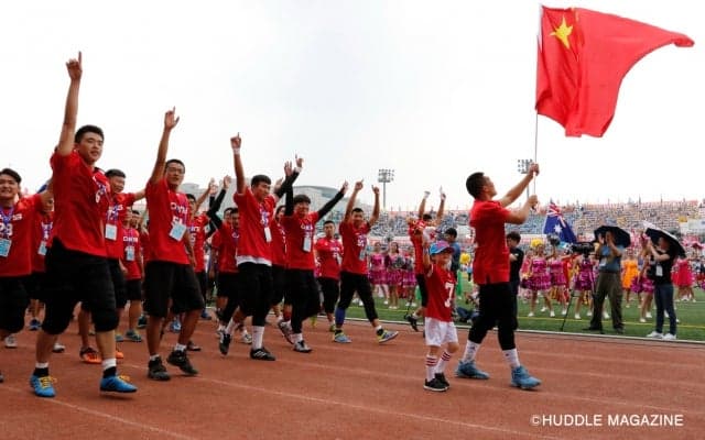中国アメリカンフットボール発展のキーワード