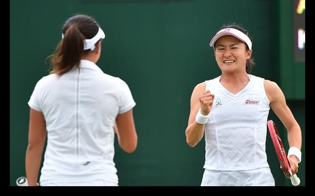  青山修子／二宮真琴がタイペアを倒して決勝進出 [江西オープン] 