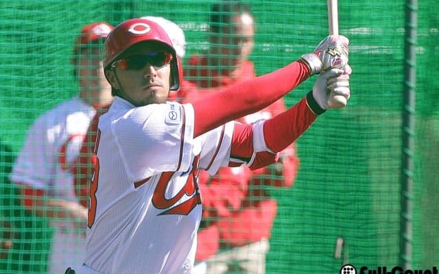 自身初5安打に同点弾の広島・菊池、「今は全員で勝つという気持ちだけ」
