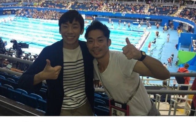 【リオ2016】元フィギュア・高橋大輔＆織田信成、夏季五輪取材中「会ったよ！」