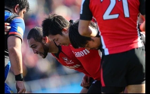  キヤノンでも、外国出身バックローがPRにコンバート。レイルア成長中。 