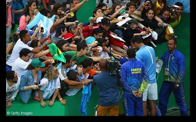  デル ポトロが短い休息後にまたも勝利で3回戦進出 [リオ五輪] 