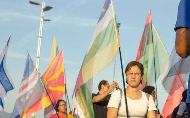 【リオ2016】「平和の祭典」を象徴する一枚のセルフィーと、キリスト教信者の行進