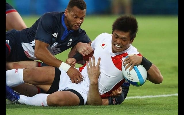  7人制ラグビー男子日本は2試合連続の金星ならず　イギリスに2点差惜敗 