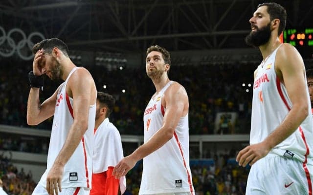 リオ五輪男子バスケットボール、欧州王者スペインがまさかの2連敗