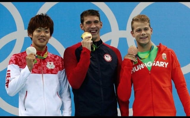 【リオ2016】坂井聖人が銀、800ｍリレーで銅獲得…北島康介が競泳メダルラッシュを祝福