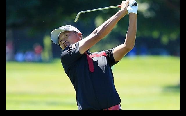 岩田は「70」で暫定61位タイ　初V目指すA.ルーペが暫定トップ