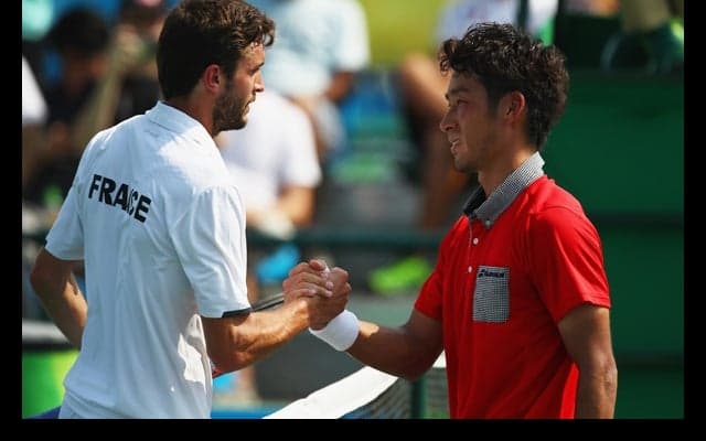  杉田祐一は2回戦で第15シードのシモンに敗退 [リオ五輪] 