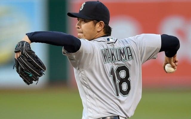 岩隈久志が14勝目、ア・リーグ最多勝争いでトップと2勝差