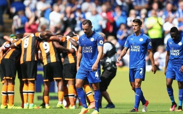 昨季王者レスターが開幕戦で黒星、昇格組ハルに競り負ける