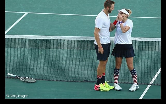  ソックと金メダルを獲得したマテック サンズの“ソックス” [リオ五輪] 