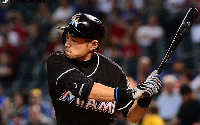 イチロー、4戦ぶり安打は右三塁打、マーリンズ連勝は2でストップ