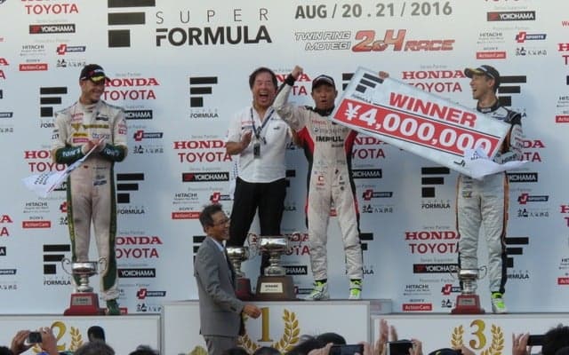 【スーパーフォーミュラ 第4戦】新人・関口雄飛、完璧なるポール・トゥ・ウインで初優勝