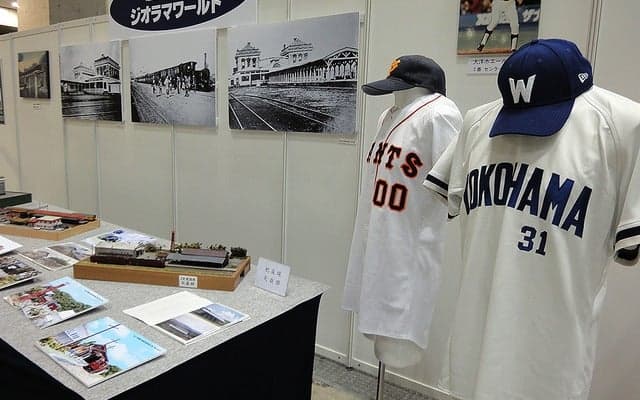 元大洋ホエールズ・屋鋪要の鉄道模型ジオラマ、イベントに登場