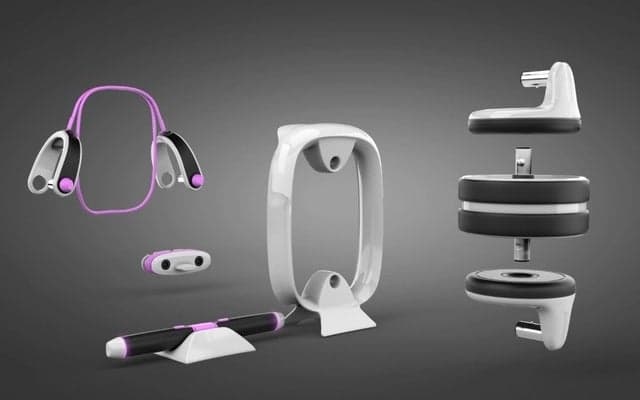 フィットネストレーニングができるIoTトレーニングデバイス「ムーブイット」